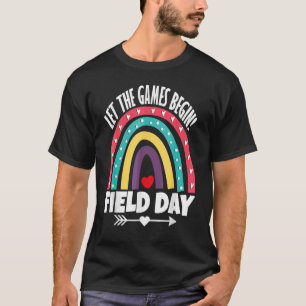 Tie Dye Field Day Vibes Last Day Of School Field D T-Shirt