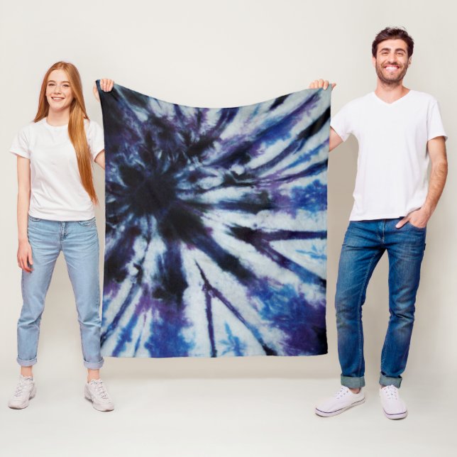 Tie Dye Fleece Blanket (In Situ)