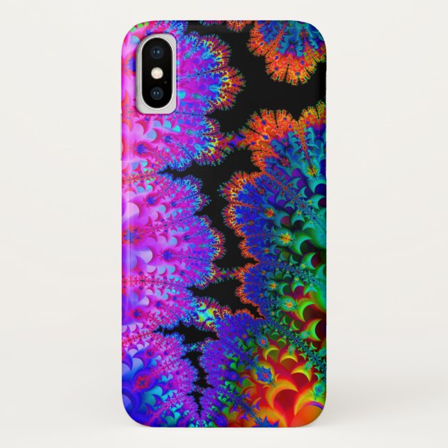 Tie Dye Fractal Case-Mate iPhone Case (Back)