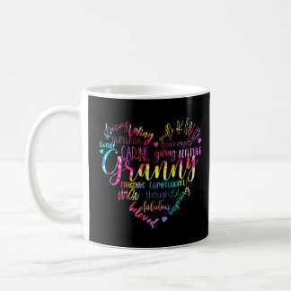 Tie Dye Gigi Heart Mother's Day Idea Coffee Mug