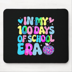 Tie Dye In My 100th Day Of School Era 100 Days Of  Mouse Pad