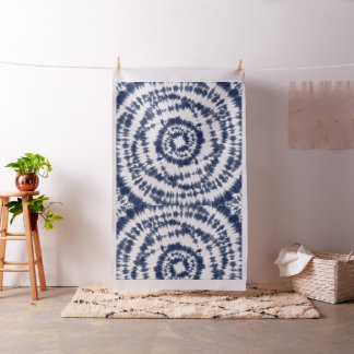 Tie Dye Indigo Fabric