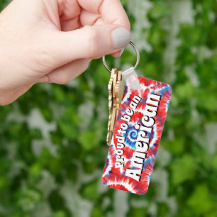 Tie-Dye Key Ring