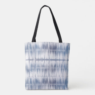 Tie Dye Light Blue Denim Shades Tote