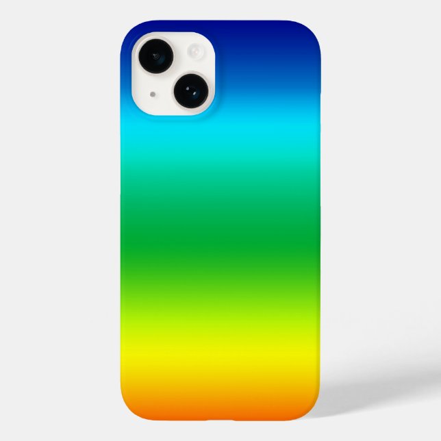 Tie Dye Mid Spectrum Rainbow Colours  Case-Mate iPhone Case (Back)