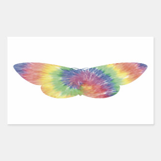 Tie Dye Moth Sticker