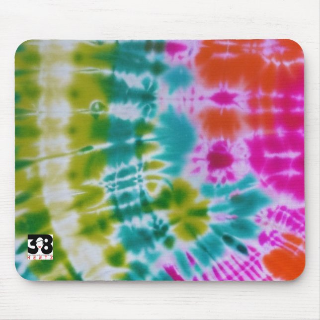 Tie Dye Mouse Pad (Front)