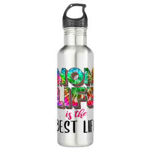 Tie Dye Mum Life is the Best Life 710 Ml Water Bottle