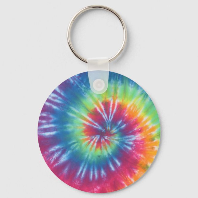 Tie Dye One Key Ring (Front)