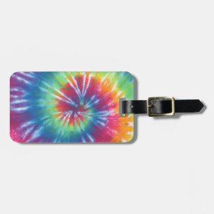 Tie Dye One Luggage Tag