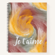 Tie-Dye Orange Green Painterly Watercolor in Love