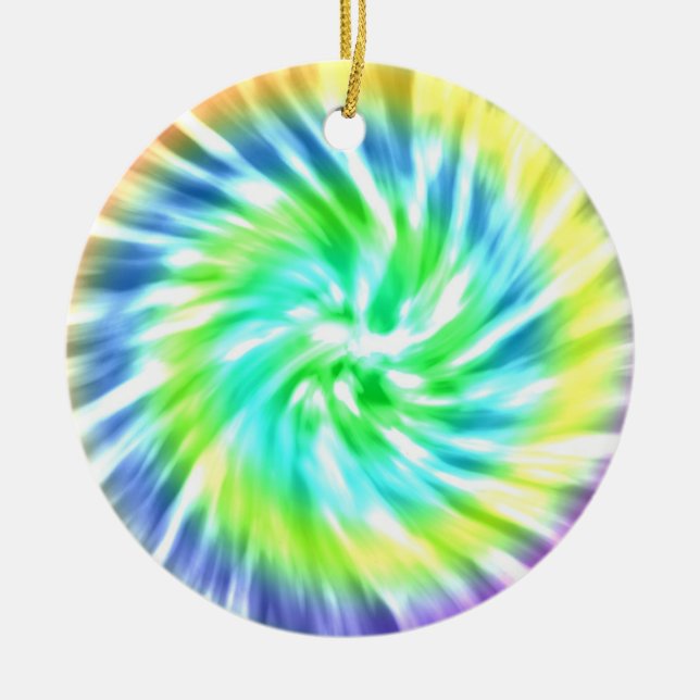 Tie Dye Ornament (Front)