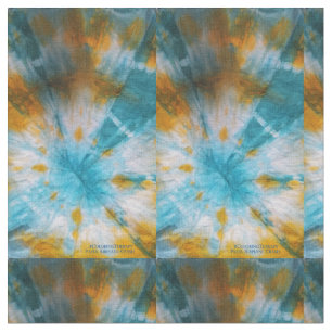 Tie-Dye Paper Aeroplane Crash fabric