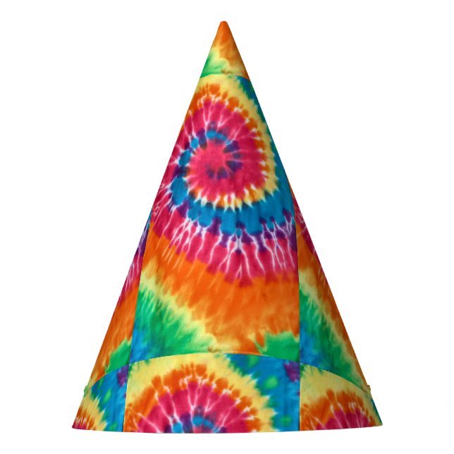 Tie Dye Party Hat (Front)