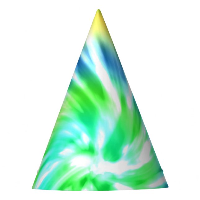 Tie Dye Party Hat (Front)