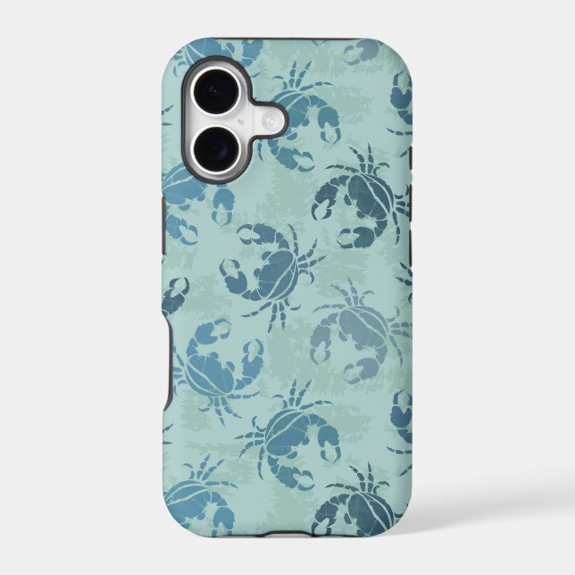 Tie Dye Pattern Of Crabs (Back)