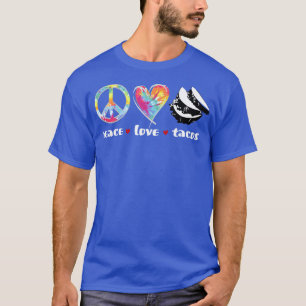 Tie dye peace tacos T-Shirt
