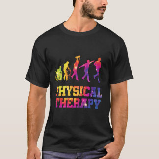 Tie Dye Physical Therapy Evolution Pt Therapist T-Shirt
