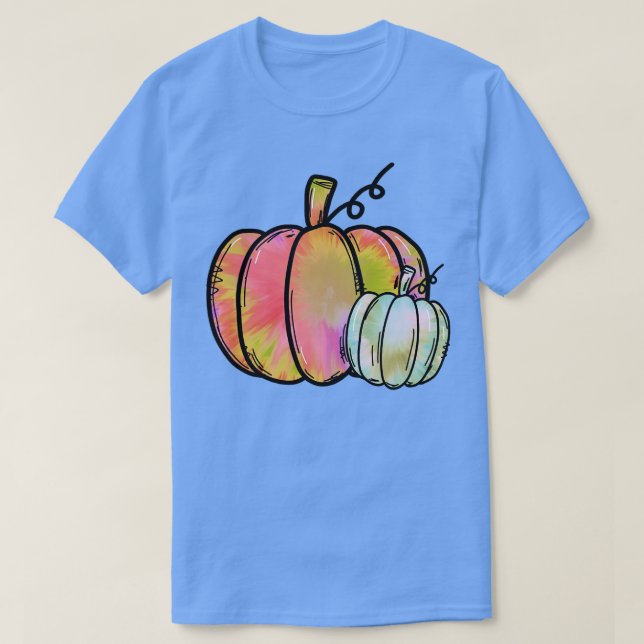 tie dye pumpkin T-Shirt (Design Front)