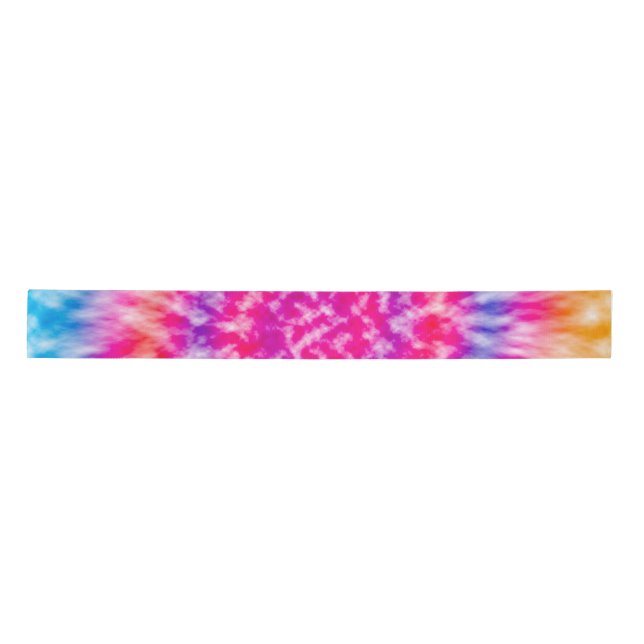 Tie Dye Satin Ribbon (Front)