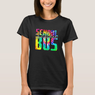 Tie Dye School Bus Driver  Busman Pride Men Women T-Shirt