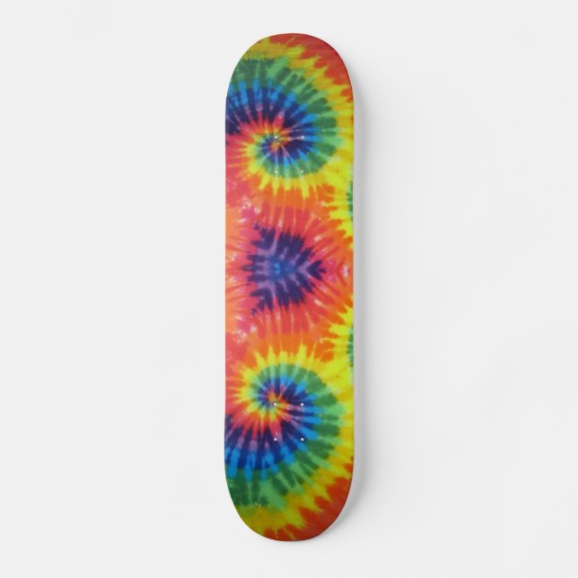 tie dye skateboard (Front)