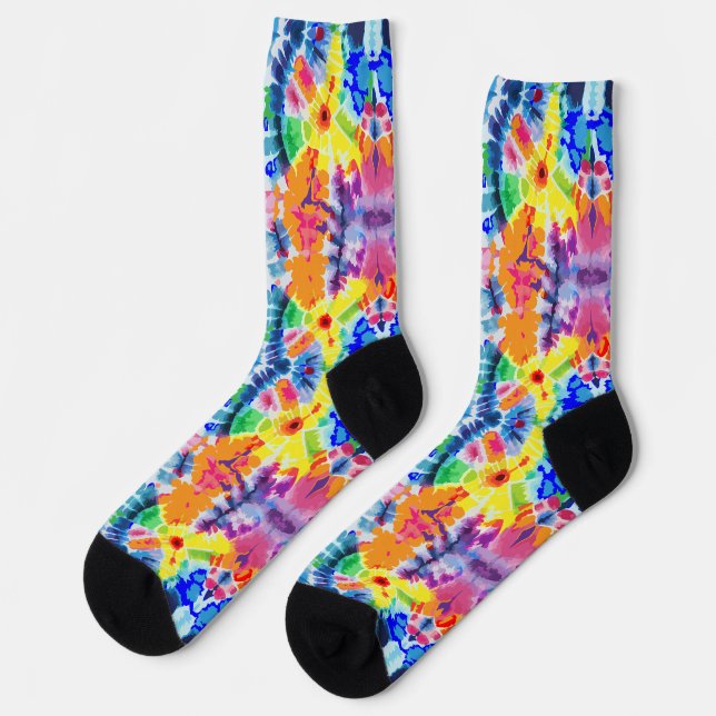 Tie-Dye Socks (Left)