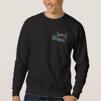 Tie Dye Speech Therapist Pocket Speech Language Pa