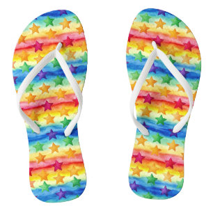 Tie Dye Star Jandals