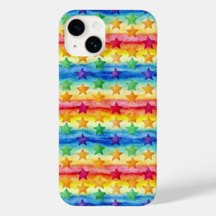 Tie Dye Stars Case-Mate iPhone 14 Case