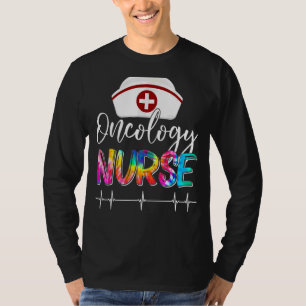 Tie Dye Stethoscope Oncology Nurse Day Nursing Scr T-Shirt