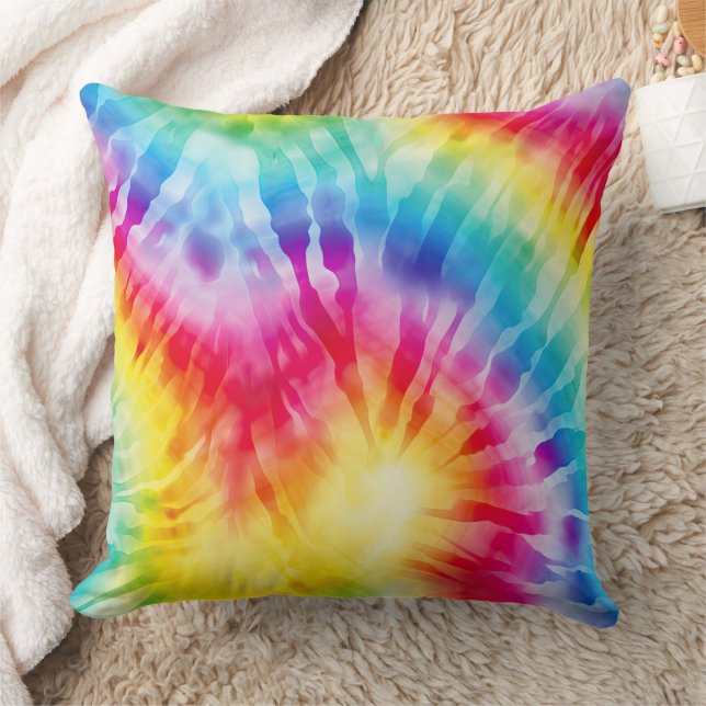 Tie Dye Stripes Cushion (Blanket)