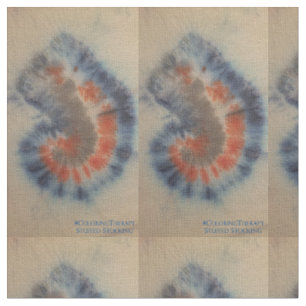 Tie-Dye Stuffed Stocking fabric