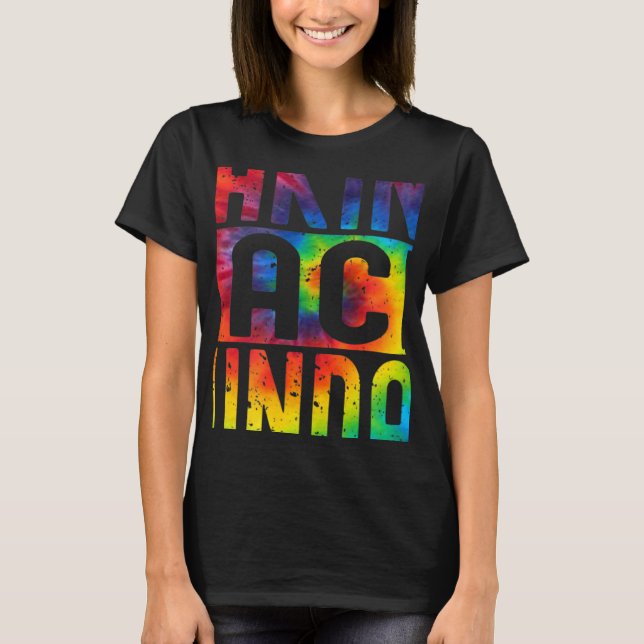 Tie Dye Taking Back Sunday Apparel T-Shirt (Front)