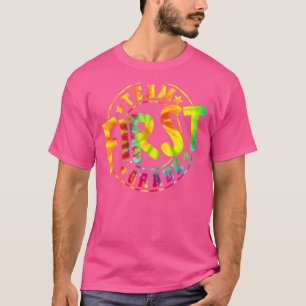 Tie Dye Team First Grade 1st Grade School Teacher T-Shirt