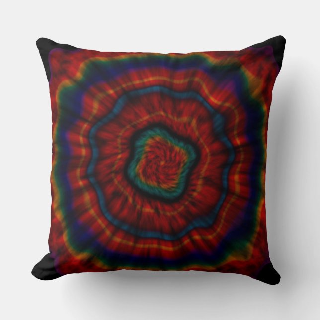 TIE DYE THROW PILLOW (Front)