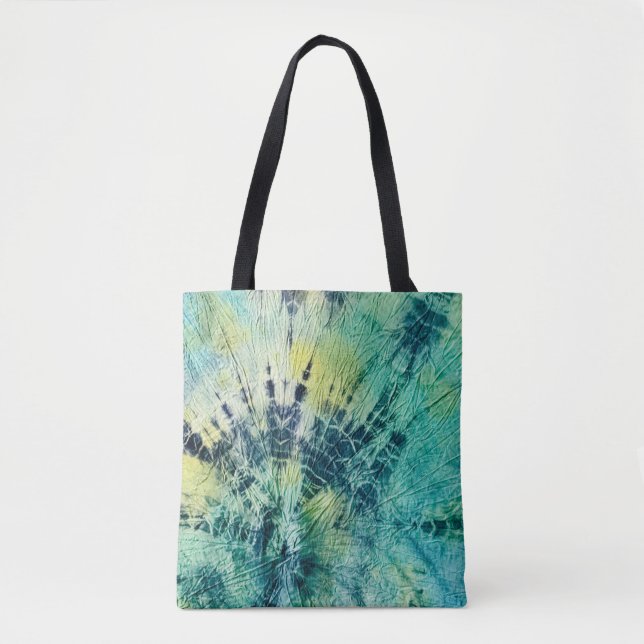tie dye tote bag (Front)