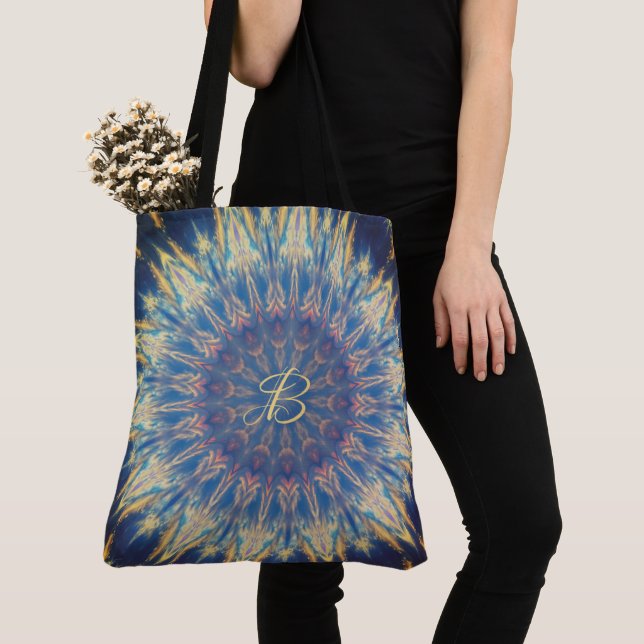 Tie Dye Tote Bag (Close Up)