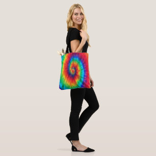 tie dye tote bag