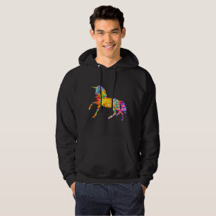 TIE DYE UNICORN HOODIE