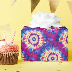 Tie-Dye Wrapping Paper