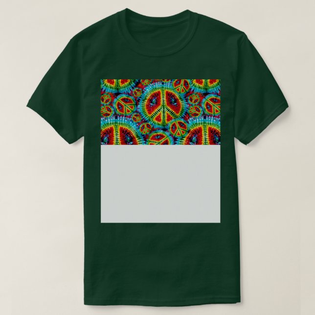 Tie Dyed  Psychedelic T-Shirt (Design Front)