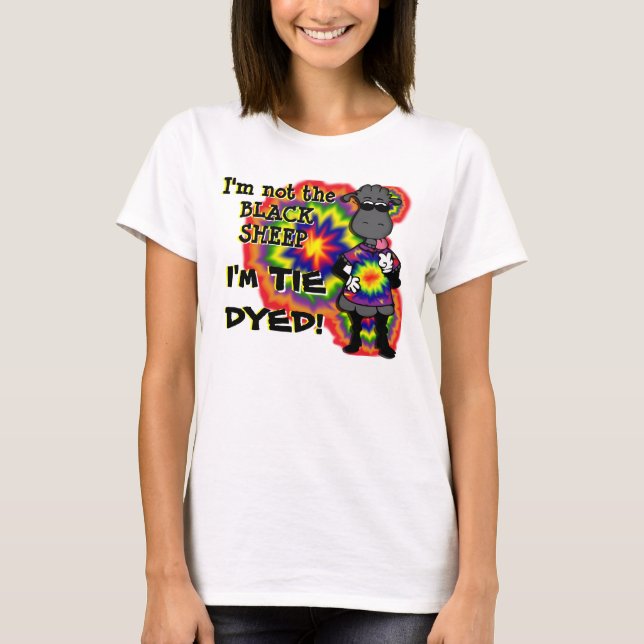 Tie-Dyed Sheep T-Shirt (Front)