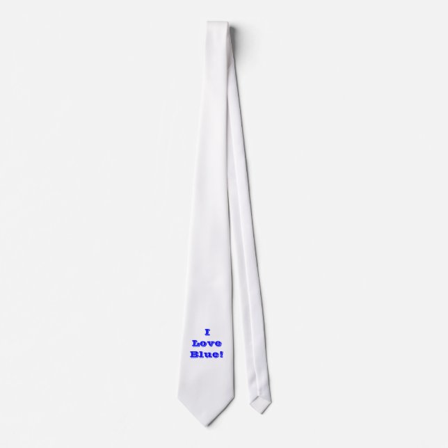Tie I Love Blue (Front)