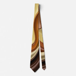 Tie in stylish abstract graphic