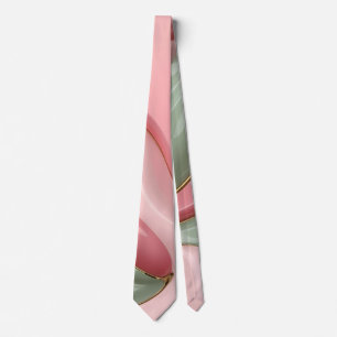 Tie in stylish abstract graphic
