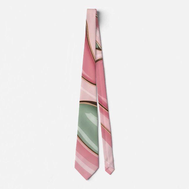 Tie in stylish abstract graphic (Front)