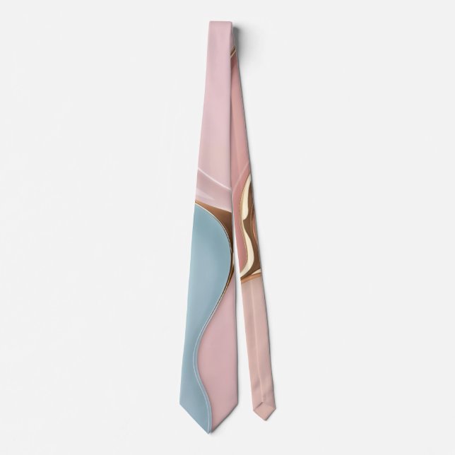 Tie in stylish abstract graphic (Front)