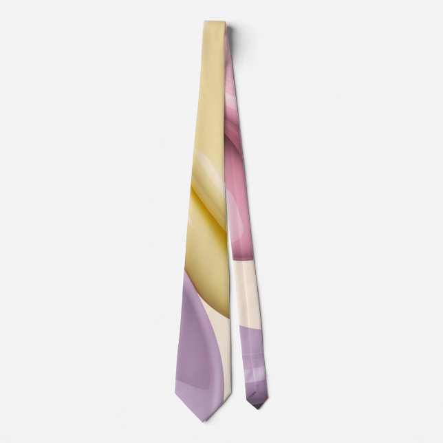 Tie in stylish abstract graphic (Front)