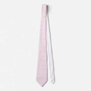 Tie Jumbled Abstract - Pink